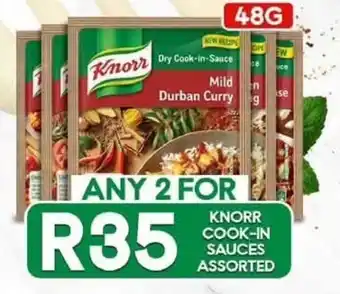 Take 'n Pay Knorr Cook-in Sauces Assorted offer