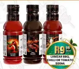 Take 'n Pay Lamzar BBQ, Chilli or Tomato offer