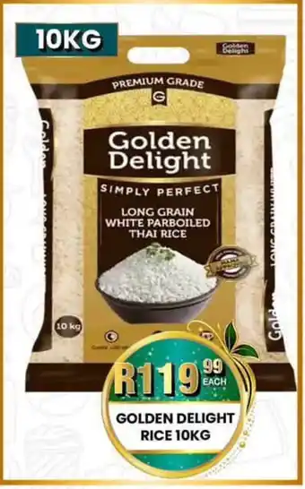 Take 'n Pay Golden Delight Long Grain White Parboiled Thai Rice offer