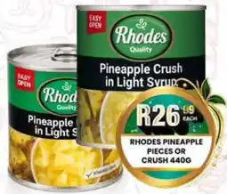 Take 'n Pay Rhodes Pineapple Crush offer