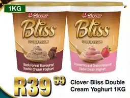 Take 'n Pay Clover Bliss Double Cream Yoghurt offer