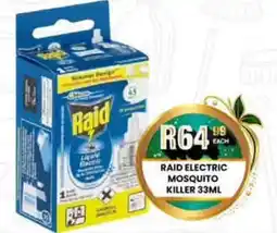 Take 'n Pay Raid Electric Mosquito Killer offer