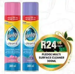 Take 'n Pay Pledge Multi Surface Cleaner offer