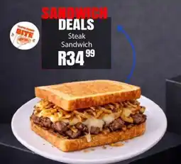 Take 'n Pay TasteBite Steak Sandwich offer