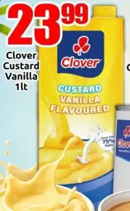 Three Star Cash and Carry Clover Custard Vanilla offer