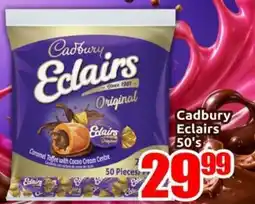 Three Star Cash and Carry Cadbury Eclairs Original offer