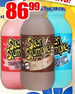 Three Star Cash and Carry Parmalat Steri Stumpie offer