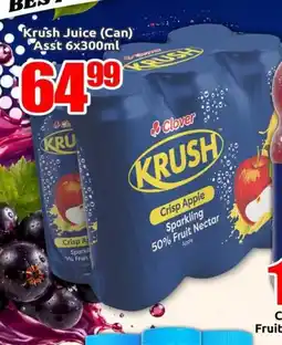 Three Star Cash and Carry Krush Juice offer