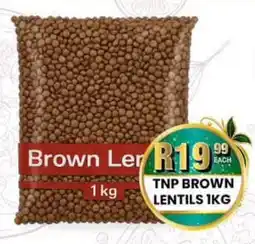 Take 'n Pay TNP Brown Lentils offer