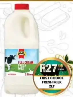 Take 'n Pay First choice fresh milk offer