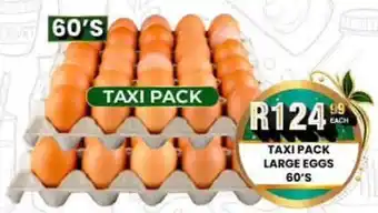Take 'n Pay Taxi pack large eggs offer