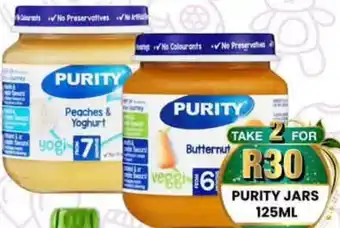 Take 'n Pay Purity jars offer