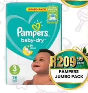 Take 'n Pay Pampers jumbo pack offer
