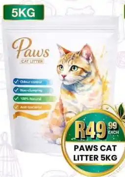 Take 'n Pay Paws cat litter offer