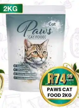 Take 'n Pay Paws cat food offer
