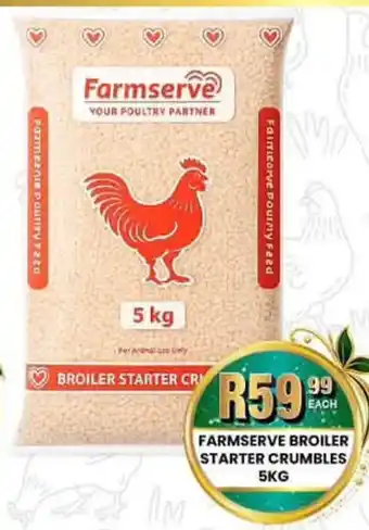 Take 'n Pay Farmserve broiler starter crumbles offer