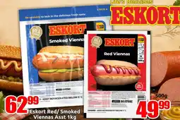Three Star Cash and Carry Eskort Red/ Smoked Viennas offer
