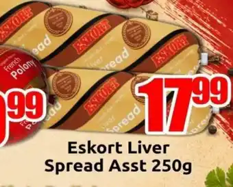 Three Star Cash and Carry Eskort Liver Spread offer