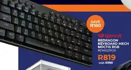 Expert Redragon Keyboard Mech Noctis RGB offer