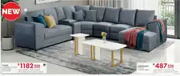 Beares Chloe corner lounge suite with console offer