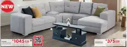 Beares Dawne corner chaise with console offer