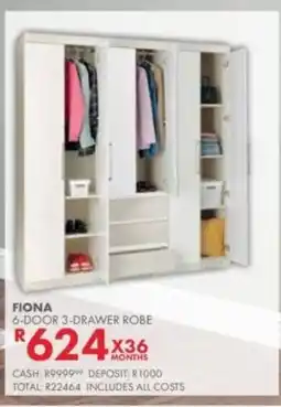 Beares Fiona 6-door 3-drawer robe offer