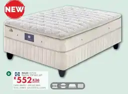 Beares Sealy miles pillow top bed set offer