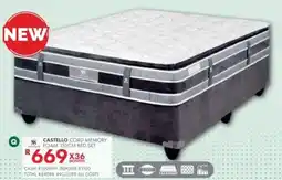 Beares Castello cord memory foam bed set offer