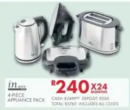Beares Inspire appliance pack offer