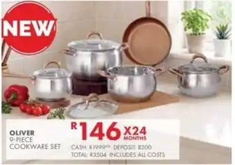 Oliver cookware set