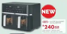 Beares Defy dual basket digital airfryer offer