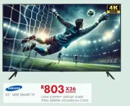 Beares Samsung 55" UHD Smart TV offer