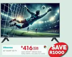 Beares Hisense 40" SMART LED TV offer