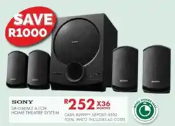 Beares SONY SA-D40M2 4.1CH HOME THEATRE SYSTEM offer