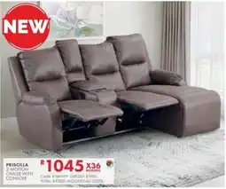 Beares Priscilla 2-Motion Chaise with Console offer