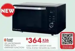 Beares Russell Hobbs Microwave Oven with Airfryer Function offer