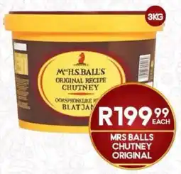 Take 'n Pay Mrs Balls Chutney Original offer