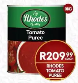 Take 'n Pay Rhodes Tomato Puree offer