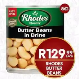 Take 'n Pay Rhodes Butter Beans in Brine offer