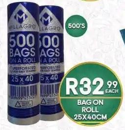 Take 'n Pay Millagro Bag on Roll offer
