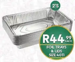 Take 'n Pay Foil Trays & Lids offer