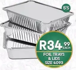Take 'n Pay Foil Trays & Lids offer