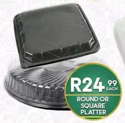 Take 'n Pay Round or Square Platter offer