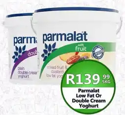 Take 'n Pay Parmalat Low Fat Or Double Cream Yoghurt offer
