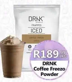 Take 'n Pay DRNK Coffee Freezo Powder offer