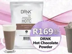 Take 'n Pay DRNK Hot Chocolate Powder offer