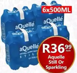 Take 'n Pay aQuellé Natural Spring Water Still offer