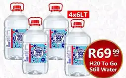 Take 'n Pay H20 To Go Still Water offer
