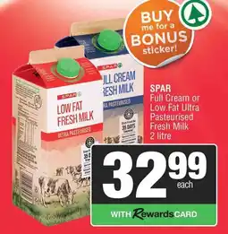 Spar SPAR Low Fat Fresh Milk offer