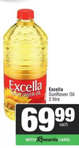 Spar Excella Sunflower Oil offer
